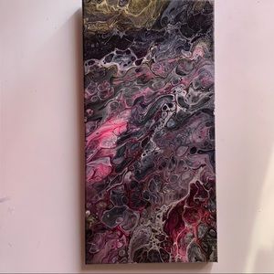 “Ghost in the attic” Original abstract painting